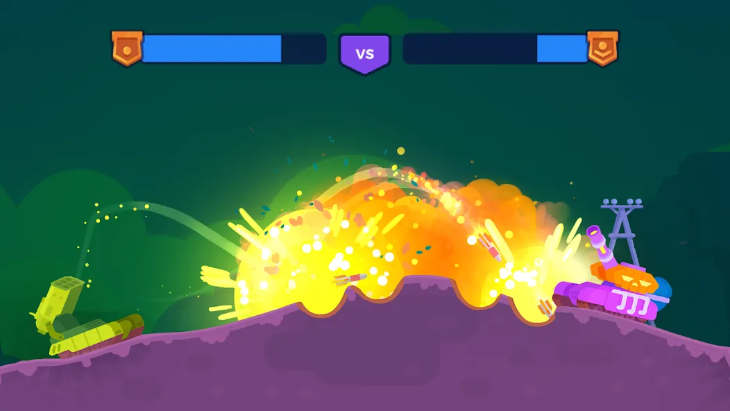 Скачать Tank Stars MOD APK — Много денег и кристаллов — скриншот 5