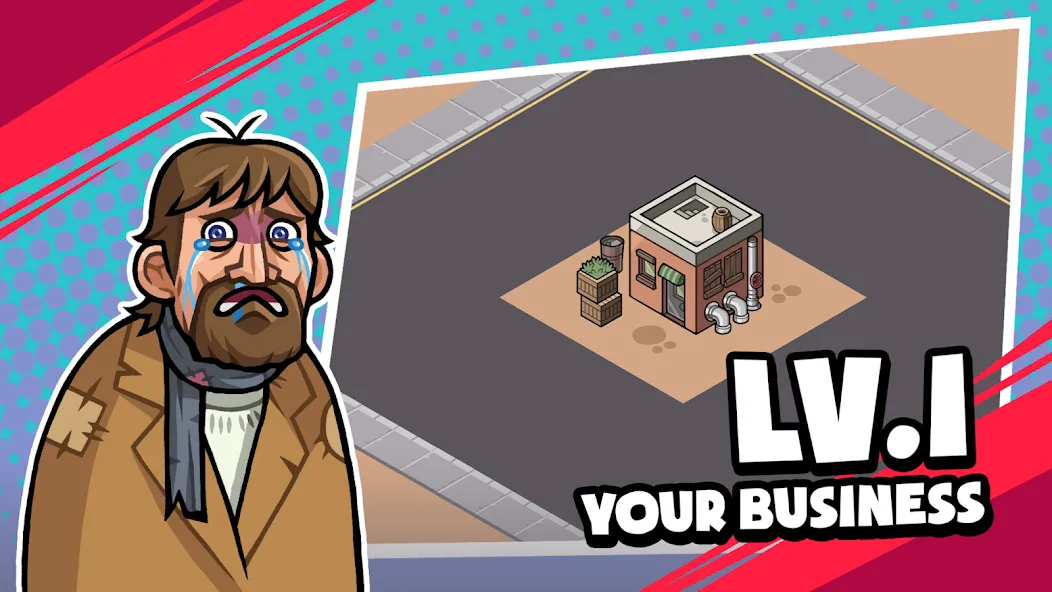 Взломанная Idle Billionaire Tycoon на Андроид — Много денег — скриншот 1