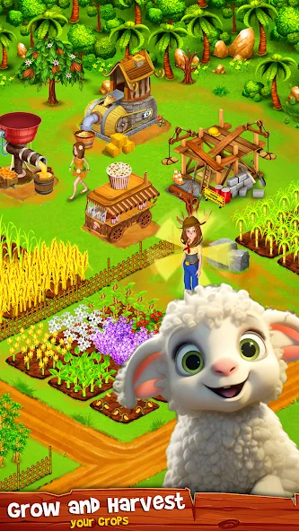 Взлом Country Valley Farming Game — Много денег и без рекламы — скриншот 1 Взлом Country Valley Farming Game — Много денег и без рекламы — скриншот 1