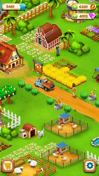Взлом Country Valley Farming Game — Много денег и без рекламы — скриншот 3 Взлом Country Valley Farming Game — Много денег и без рекламы — скриншот 3