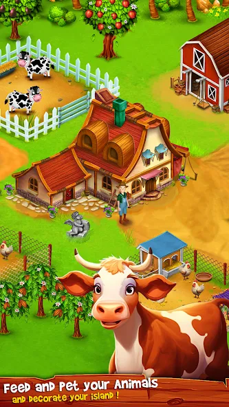 Взлом Country Valley Farming Game — Много денег и без рекламы — скриншот 4 Взлом Country Valley Farming Game — Много денег и без рекламы — скриншот 4