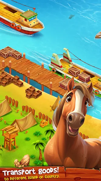 Взлом Country Valley Farming Game — Много денег и без рекламы — скриншот 5