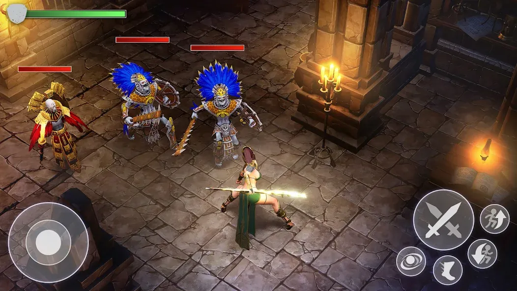 Age of Magic: Turn Based RPG Mod APK Много денег и кристаллов — Скачать на Андроид — скриншот 5