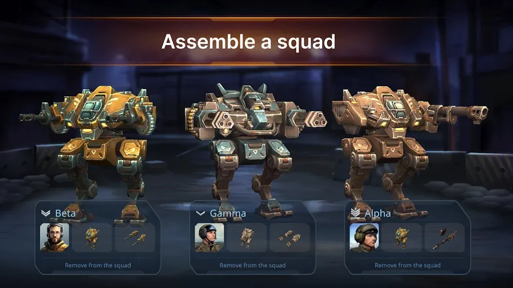 Concern: Mech Armored Front — Много денег и бессмертие — скриншот 1