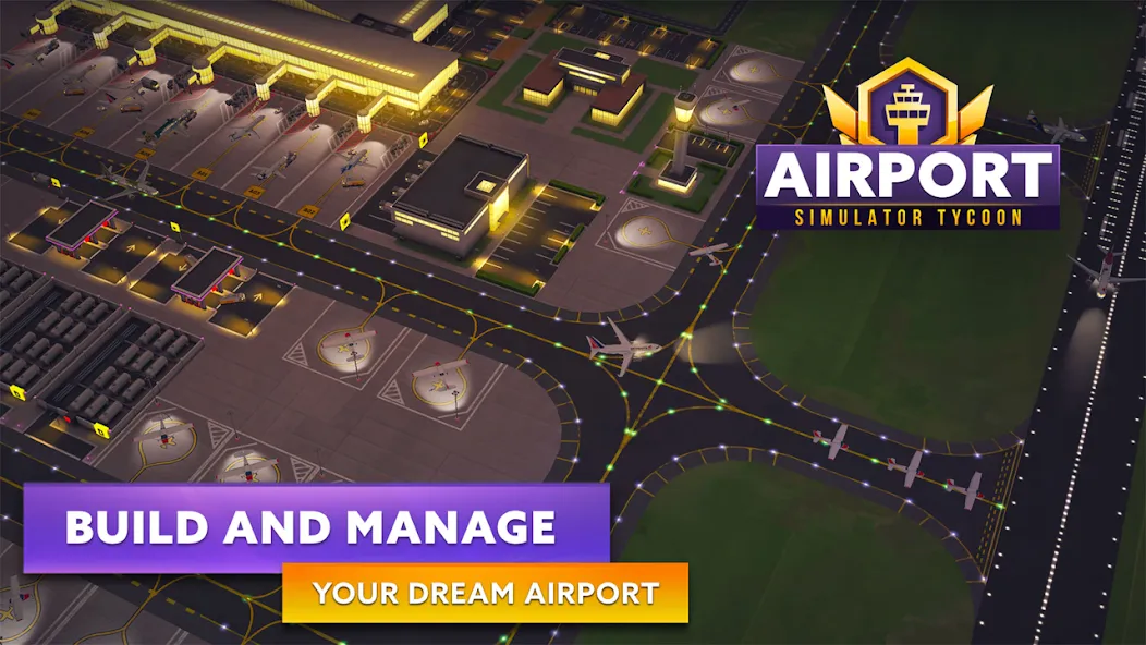 Скачать Airport Simulator: Tycoon Inc. на телефон — Много денег — скриншот 2