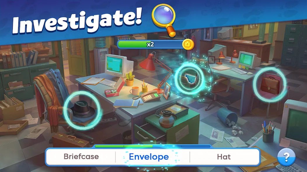 Mystery Matters MOD APK на Android — Много денег и звезд — скриншот 4