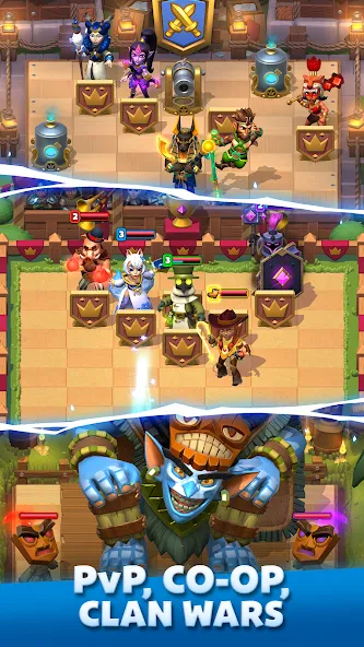 Puzzle Breakers: Champions War на Андроид — Бессмертие и много денег — скриншот 3 Puzzle Breakers: Champions War на Андроид — Бессмертие и много денег — скриншот 3