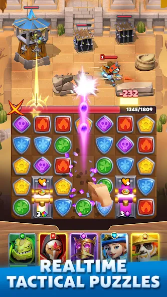 Puzzle Breakers: Champions War на Андроид — Бессмертие и много денег — скриншот 4 Puzzle Breakers: Champions War на Андроид — Бессмертие и много денег — скриншот 4