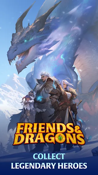 Скачать взломанную Friends & Dragons - Puzzle RPG — Много денег — скриншот 1 Скачать взломанную Friends & Dragons - Puzzle RPG — Много денег — скриншот 1