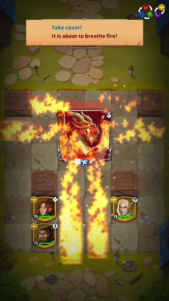 Скачать взломанную Friends & Dragons - Puzzle RPG — Много денег — скриншот 4 Скачать взломанную Friends & Dragons - Puzzle RPG — Много денег — скриншот 4