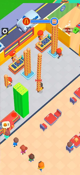 Скачать My Burger Shop: Burger Games на Андроид — Много денег — скриншот 3