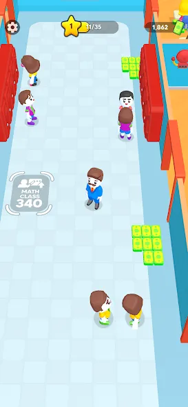 Скачать My Dream School Tycoon Games (Мод: Много денег) на Андроид — скриншот 4