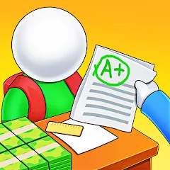 Скачать My Dream School Tycoon Games (Мод: Много денег) на Андроид