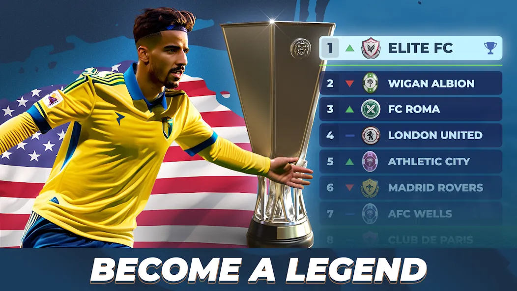 Скачать взлом Soccer - Matchday Manager 24 на Андроид — Много денег — скриншот 5