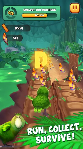 Скачать взломанную Kakapo Run: Animal Rescue Game — Много денег и кристаллов — скриншот 1 Скачать взломанную Kakapo Run: Animal Rescue Game — Много денег и кристаллов — скриншот 1