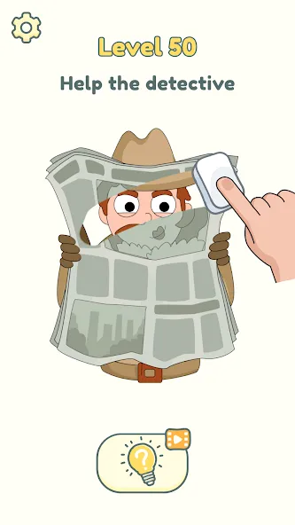 DOP 2: Delete One Part Mod APK Много подсказок — Скачать на Андроид — скриншот 2 DOP 2: Delete One Part Mod APK Много подсказок — Скачать на Андроид — скриншот 2