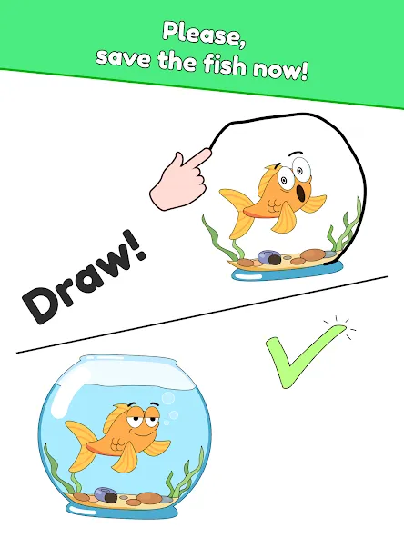 Скачать DOP: Draw One Part — Модификация Все уровни разблокированы — скриншот 5