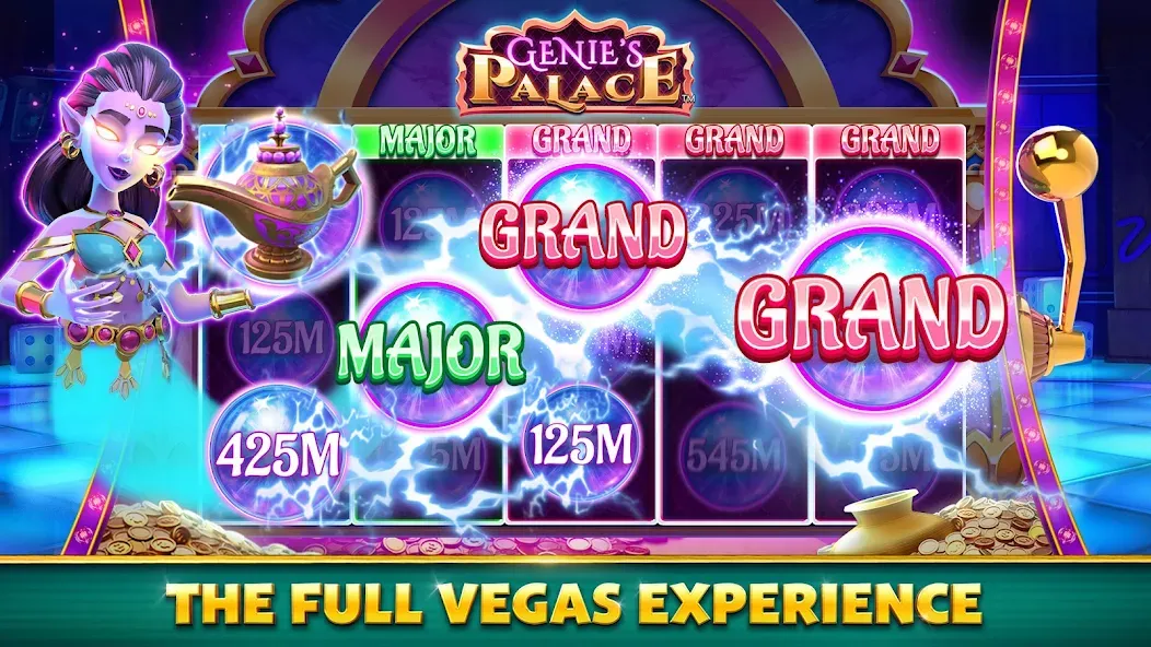 myVEGAS Slots: Casino Slots MOD APK на Android — Много денег — скриншот 1