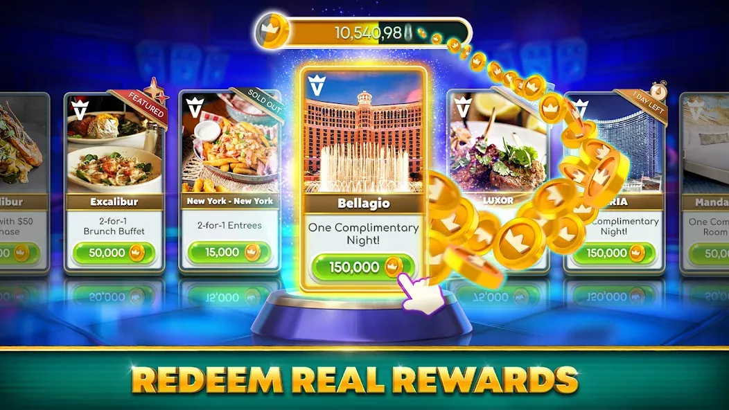 myVEGAS Slots: Casino Slots MOD APK на Android — Много денег — скриншот 2