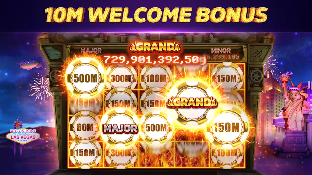 Скачать POP! Slots™ Vegas Casino Games на телефон — Много денег — скриншот 1 Скачать POP! Slots™ Vegas Casino Games на телефон — Много денег — скриншот 1