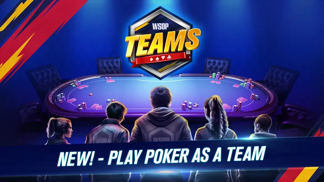 Взломанная WSOP Poker: Texas Holdem Game на Андроид — Много денег и фишек — скриншот 5
