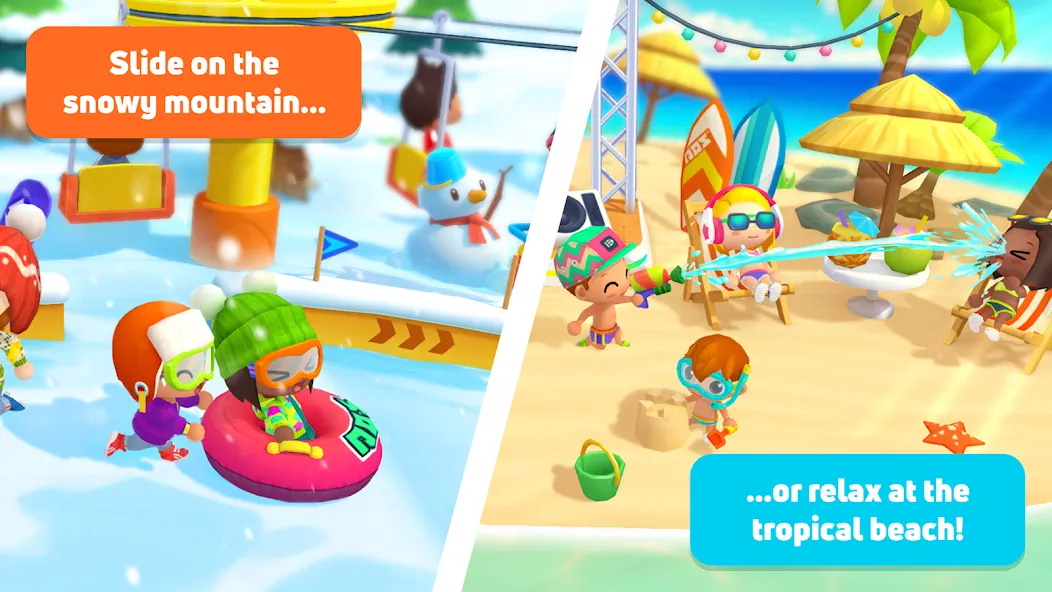 Vacation Hotel Stories MOD APK — Все открыто — скриншот 2