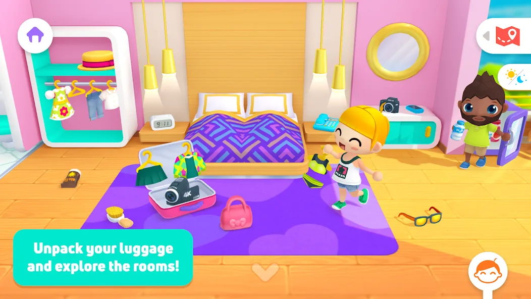 Vacation Hotel Stories MOD APK — Все открыто — скриншот 3