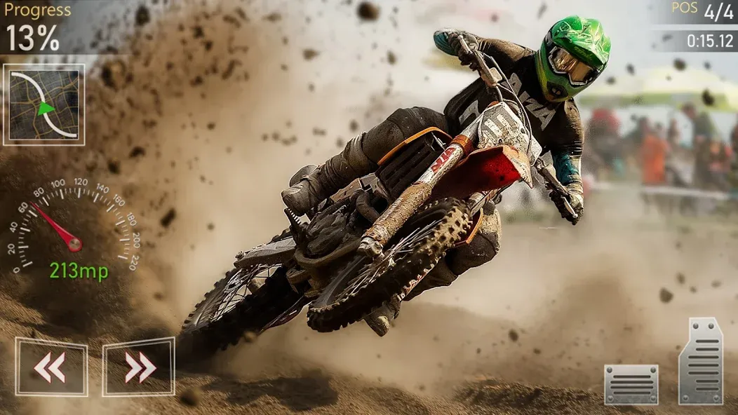 Скачать Motocross MX Dirt Bike Games на Android — Много денег — скриншот 2 Скачать Motocross MX Dirt Bike Games на Android — Много денег — скриншот 2