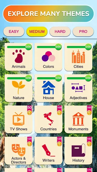 Word Search - Word Puzzle Game MOD — Много денег и без рекламы на Андроид — скриншот 4