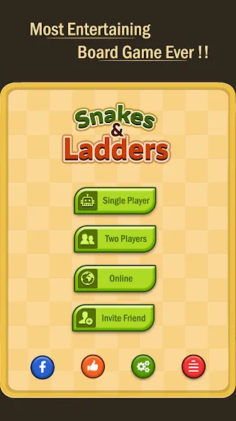 Взлом Snakes & Ladders: Online Dice! — Взлом на много денег и без рекламы — скриншот 1
