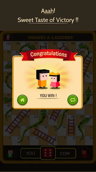 Взлом Snakes & Ladders: Online Dice! — Взлом на много денег и без рекламы — скриншот 5