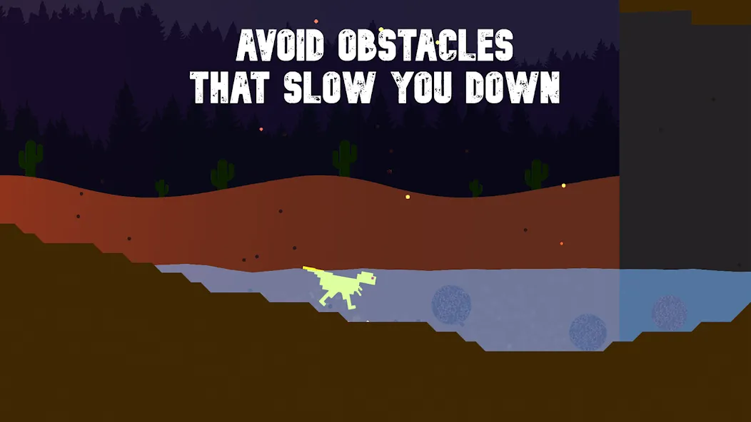 Скачать взлом Dino Run Survival на Андроид — Много денег и бесконечные жизни — скриншот 3