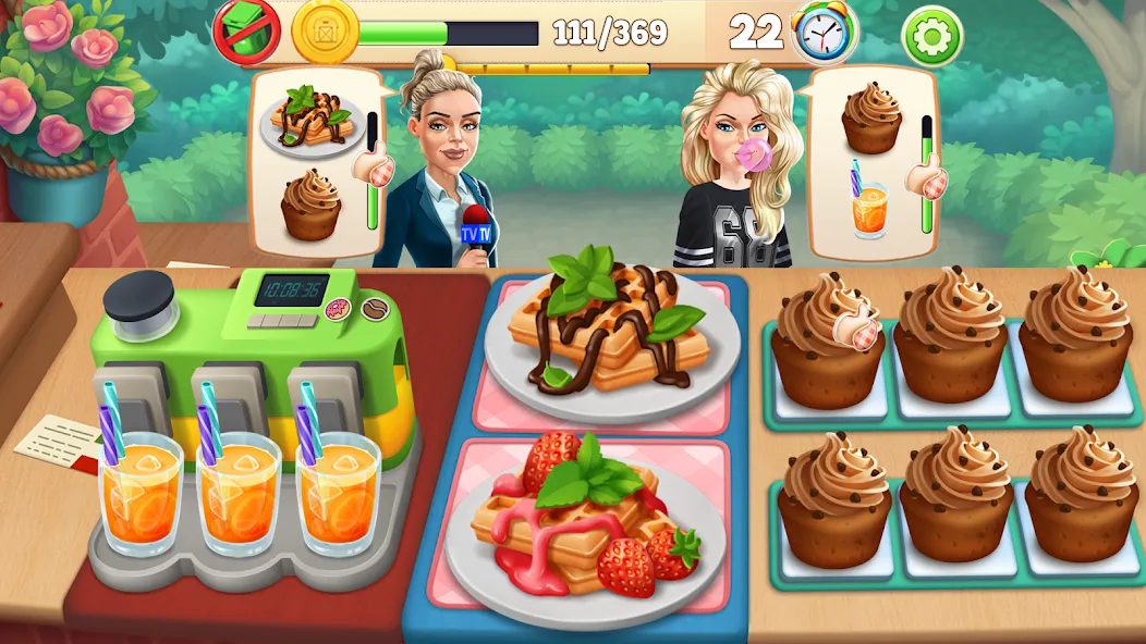 Cooking Market-Restaurant Game MOD — Много денег на Андроид — скриншот 4 Cooking Market-Restaurant Game MOD — Много денег на Андроид — скриншот 4