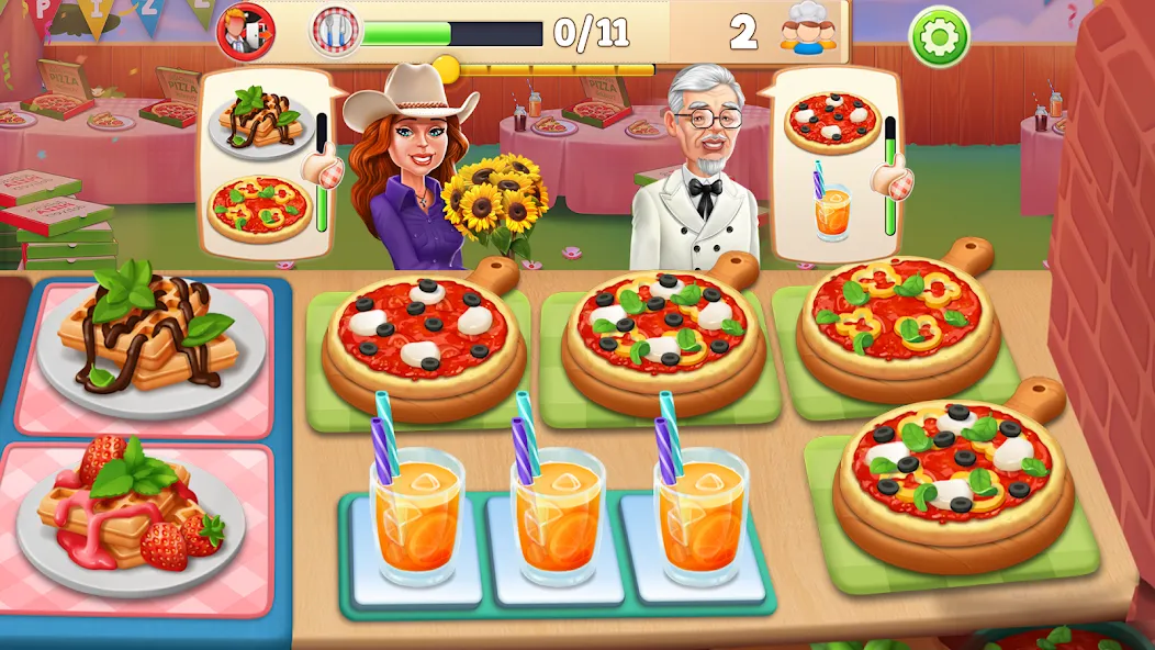 Cooking Market-Restaurant Game MOD — Много денег на Андроид — скриншот 5