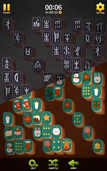 Mahjong Blossom Solitaire (Мод Много денег) — скриншот 5