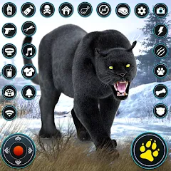 Скачать взлом Wild Black Panther Games на Андроид — Много денег