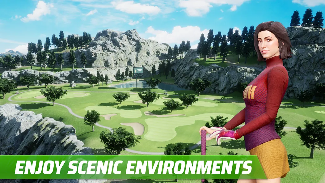 Golf King - World Tour (Мод Много денег и золота) — скриншот 3