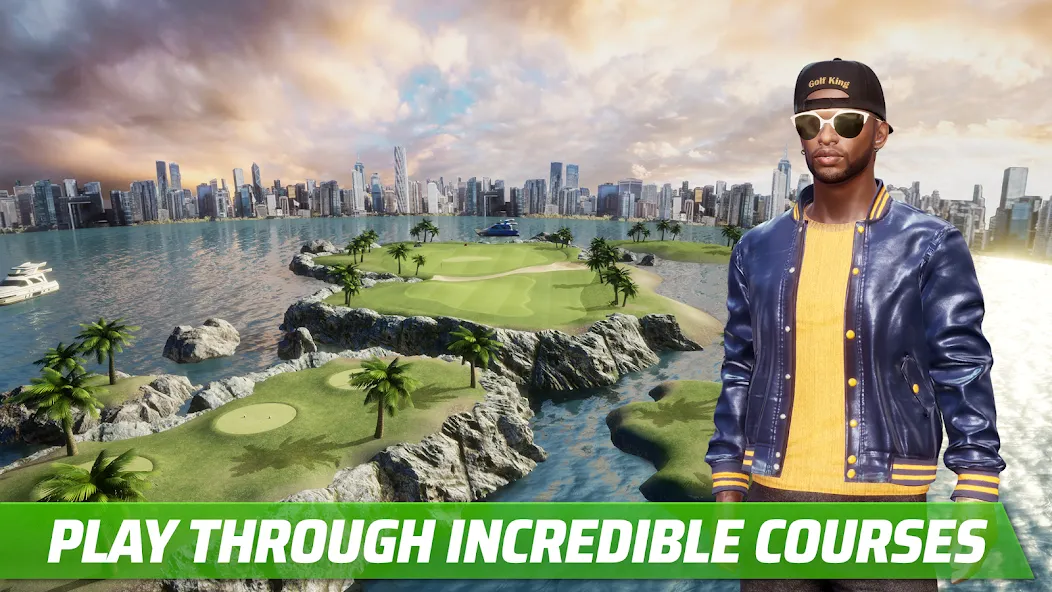 Golf King - World Tour (Мод Много денег и золота) — скриншот 4