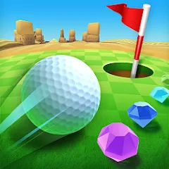 Скачать Mini Golf King на Android — Много денег и кристаллов