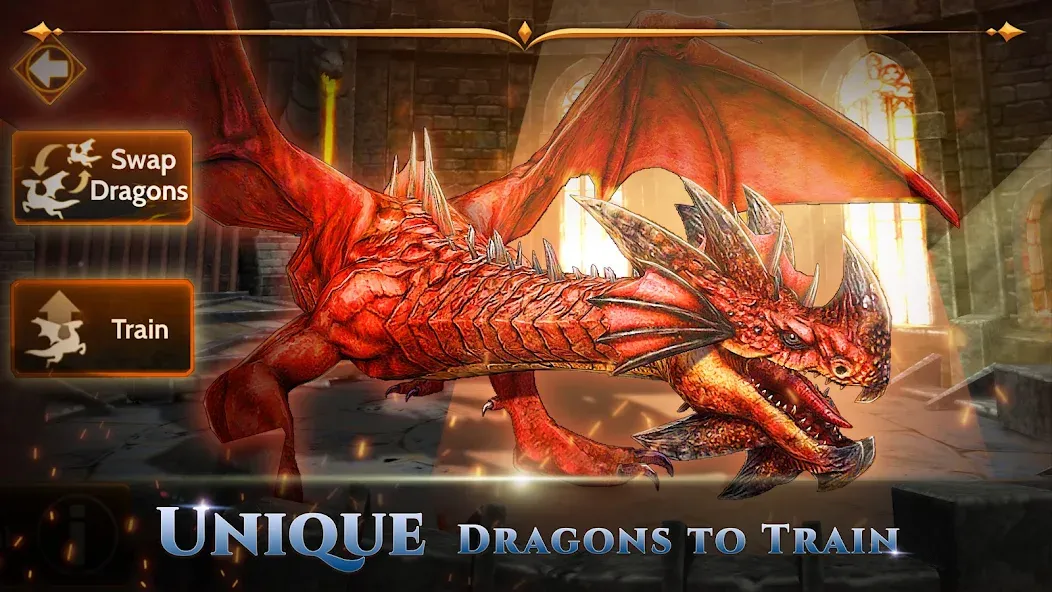 Скачать War Dragons на Андроид — Много денег и драконов — скриншот 3