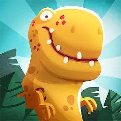 Скачать Dino Bash: Dinosaur Battle на телефон — Много денег и кристаллов