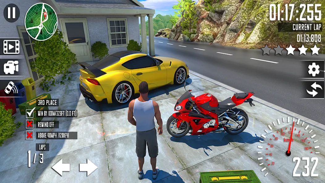 Скачать Crazy Car Driving School Games на Андроид — Много денег — скриншот 1 Скачать Crazy Car Driving School Games на Андроид — Много денег — скриншот 1