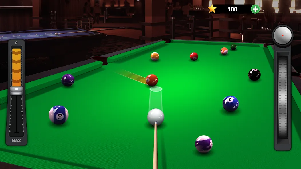 Classic Pool 3D: 8 Ball — Взломанная версия (Много денег) — скриншот 1 Classic Pool 3D: 8 Ball — Взломанная версия (Много денег) — скриншот 1