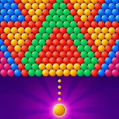 Скачать Bubble Shooter Gem Puzzle Pop на Андроид — Много денег и кристаллов