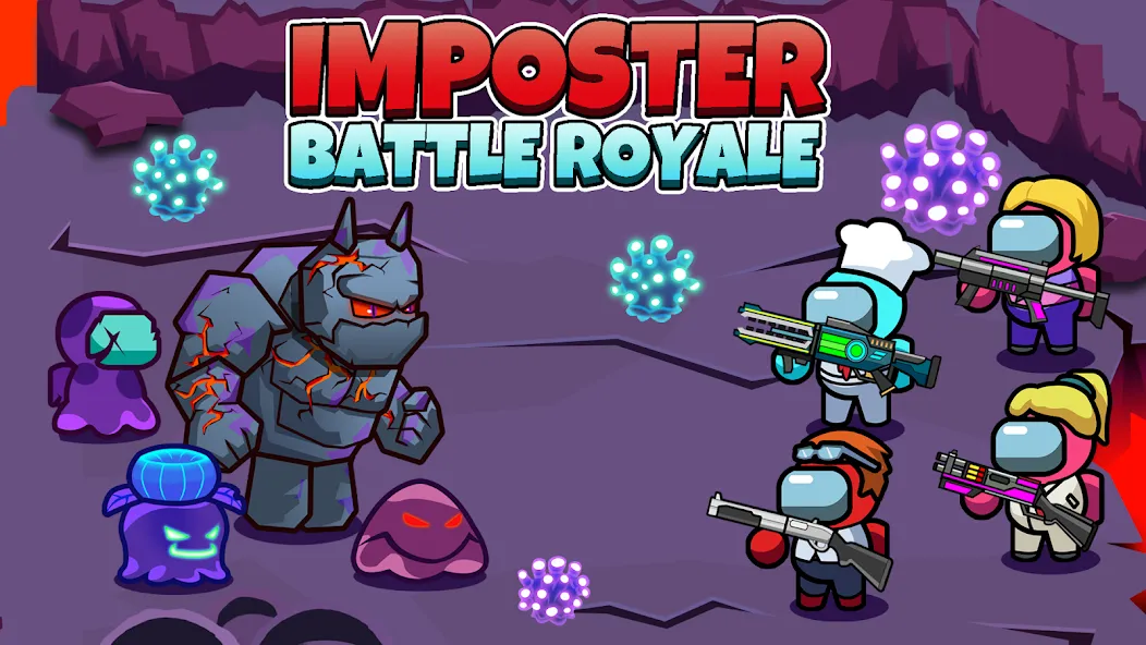 Imposter Battle Royale Mod APK Много денег — Скачать на Андроид — скриншот 3