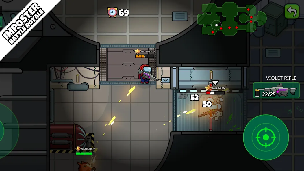 Imposter Battle Royale Mod APK Много денег — Скачать на Андроид — скриншот 5