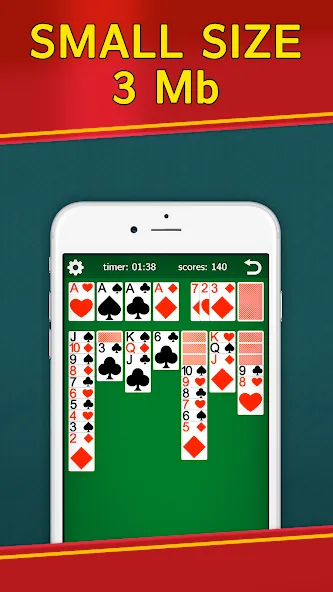 Скачать Classic Solitaire Klondike MOD APK — Все темы разблокированы — скриншот 2