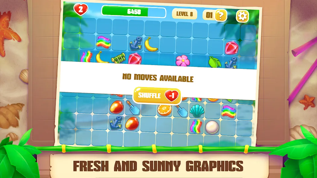Onet Paradise: connect 2 tiles — Много денег и без рекламы — скриншот 3