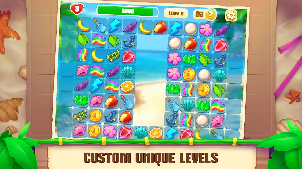 Onet Paradise: connect 2 tiles — Много денег и без рекламы — скриншот 5