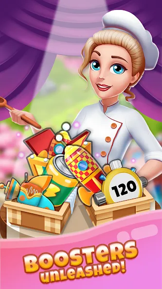 Скачать Merge Restaurant: Makeover с модом — Много денег и энергии — скриншот 1